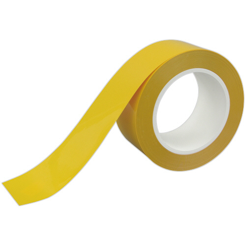 耐久ﾗｲﾝﾃｰﾌﾟ DLT-800 50mm×20m 黄 1巻画像