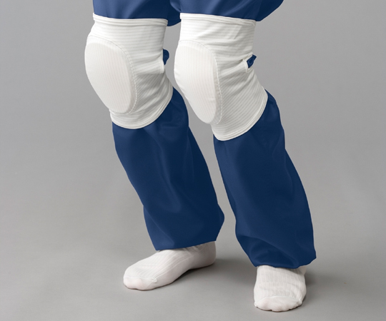 クリーンルーム用サポーター膝あて　白　M