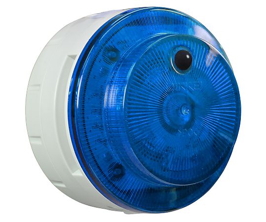 電池式LED多目的警報器　ニコUFOmyobo（青）　鉄道保線　接点