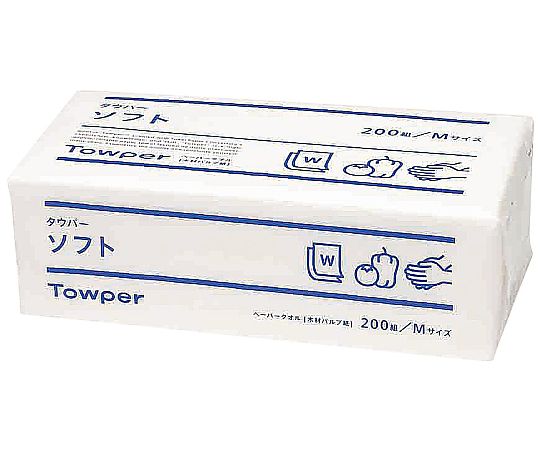トウカイ ペーパータオル (25束入) タウパー ソフトM画像