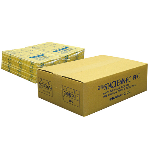 ﾆｭｰｽﾀｸﾘﾝRC.PPC A4 ｲｴﾛｰ 72g/m2 1箱(2500枚:250枚×10冊)画像