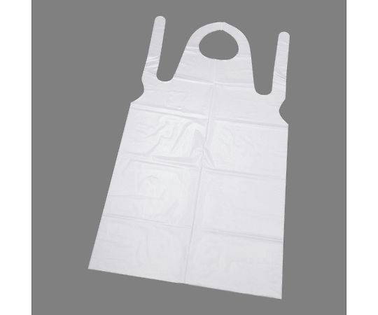 サニリンク　エンボス　クリーンエプロン　M　クリア（50枚入）画像