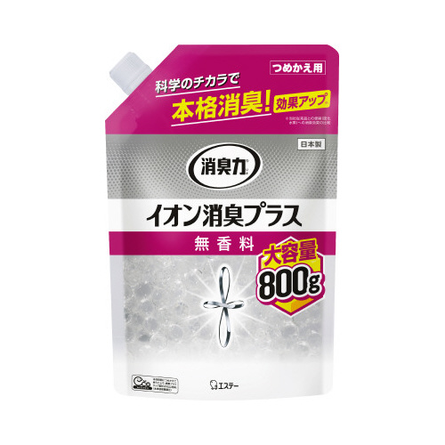 消臭力クリアビーズイオン消臭プラス　詰替８００ｇ画像