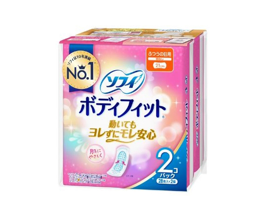 ソフィ ボディフィット 羽なし 28枚入×2個パック
