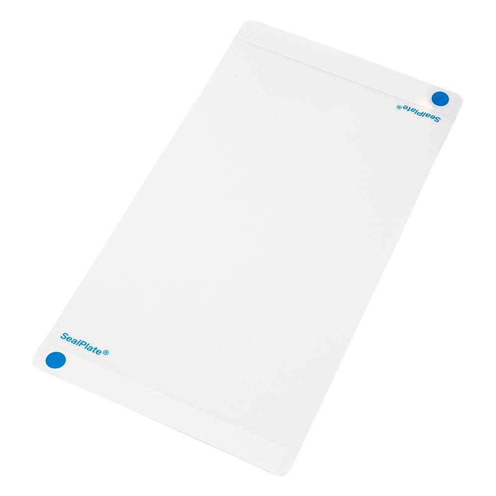 ELISA用シールプレートフィルム　SealPlate ColorTab　カラータブ付（5色アソート）　50枚入画像