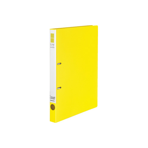 リングＦ＜スリムスタイル＞黄Ａ４縦背幅２７ｍｍ画像