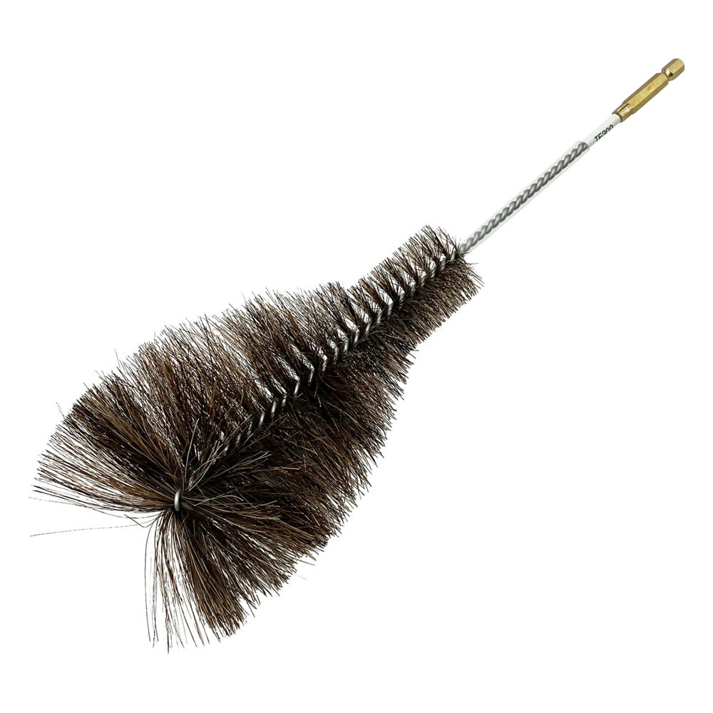 実験容器用洗浄ブラシ（三角フラスコ用）　280×180×φ100mm画像