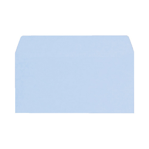 ソフトカラー封筒洋０〒枠なしアクア１００枚×２０画像