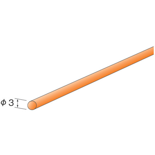 ﾌｧｲﾊﾞｰｽﾄｰﾝｽﾃｨｯｸ #120 Φ3 1本画像