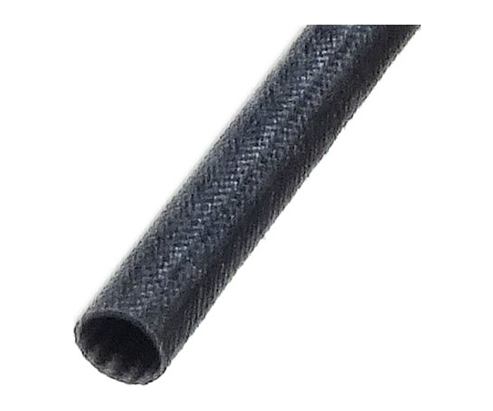 シリコンガラスチューブ（φ6mm×1m巻）黒画像