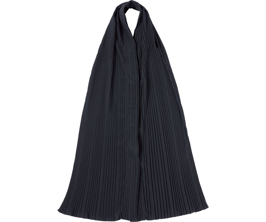 食事用エプロン　Table　with　プリーツタイプ　ブラック画像