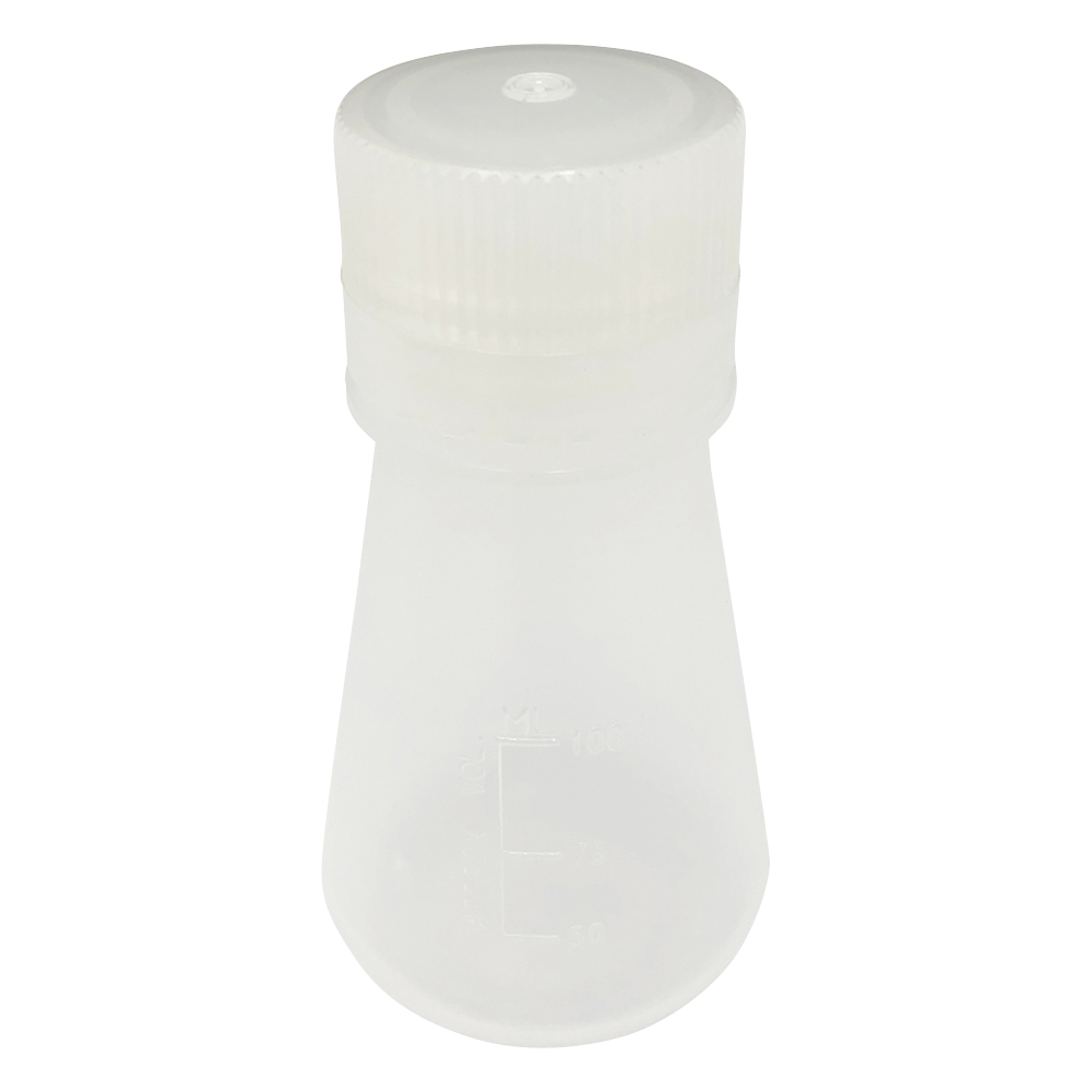 PP三角フラスコ（スクリューキャップ付）　100mL画像