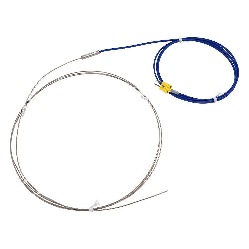 Kシース熱電対(SUS316ロングシースタイプ)650℃ φ1.6×3000mm画像