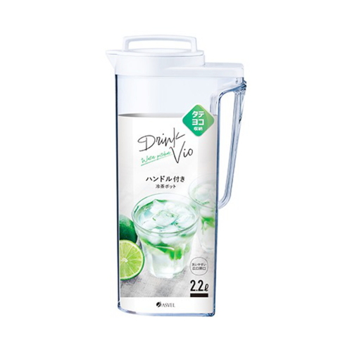 冷水筒 ドリンクビオ 2.2L ホワイト画像