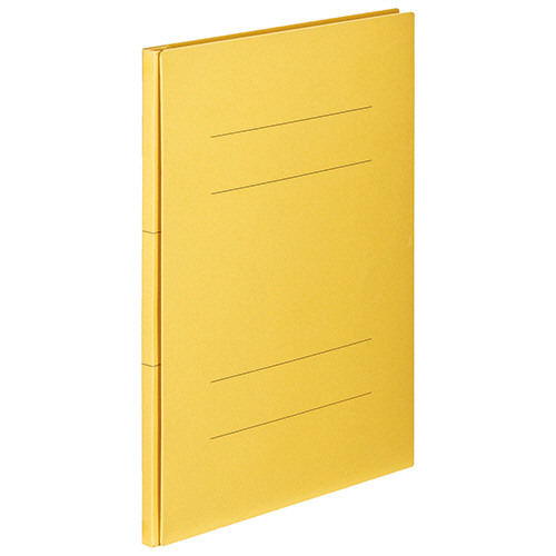 背幅伸縮ﾌﾗｯﾄﾌｧｲﾙ(ｴｺﾉﾐｰ)A4ﾀﾃ 約800枚収容 背幅18-98mmｲｴﾛｰ 1ｾｯﾄ(50冊)画像