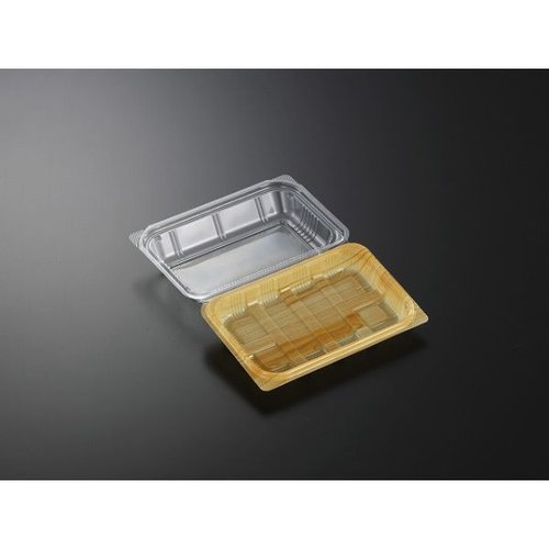フードパック パノラックV 18-12 男鹿 中央化学 透明なプラスチック製パッケージの上面が見える状態