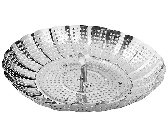ステンレス製　むし器　ジャンボ　17.5～27cm画像