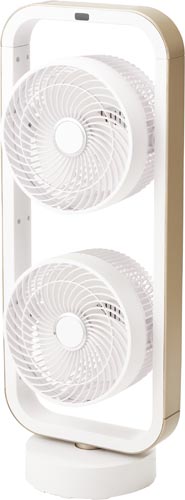 マルチファン２連白　ＡＬＦ－２００１／Ｗ画像