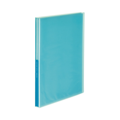 クリヤーブックグラッセルＡ４　４０枚　ライトブルー