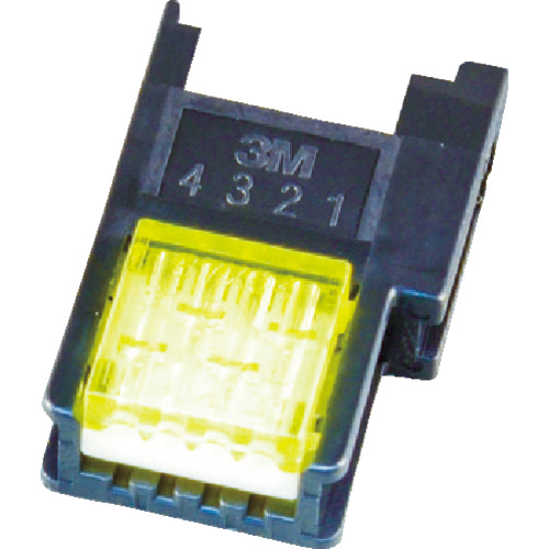 ﾐﾆ･ｸﾗﾝﾌﾟ ﾜｲﾔｰﾏｳﾝﾄｿｹｯﾄ4極 ｹｰﾌﾞﾙ中継接続用 1個画像