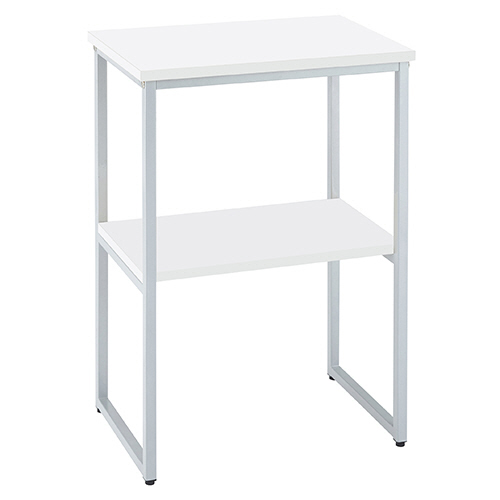 ｺﾝﾊﾟｸﾄ電話機台 幅500×奥行350×高さ730mm ﾎﾜｲﾄ 1台