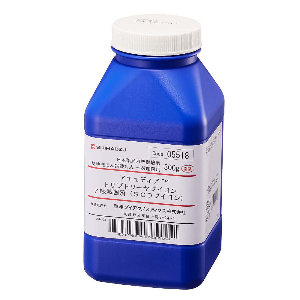 アキュディアTM  トリプトソーヤブイヨンγ線滅菌済（SCDブイヨン）　300 g画像