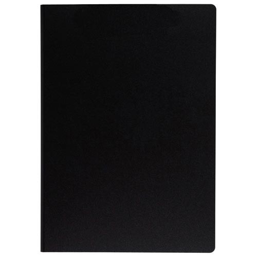 クリップファイル＜ダブル＞発泡美人Ａ４ブラック×３画像