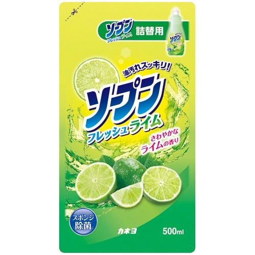 ソープン フレッシュライム 詰替用 500mL 1個画像