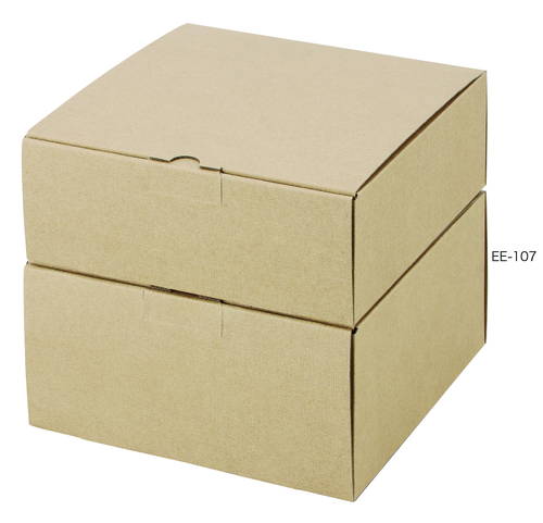 お菓子や小物等の軽い商品向け、組み立て式ギフトパッケージ