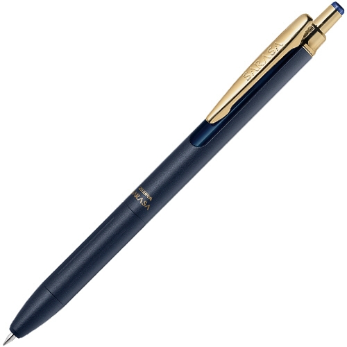 ジェルボールペン　サラサグランド　0.5mm　ブルーブラック　(軸色:ダークブルー)　1本