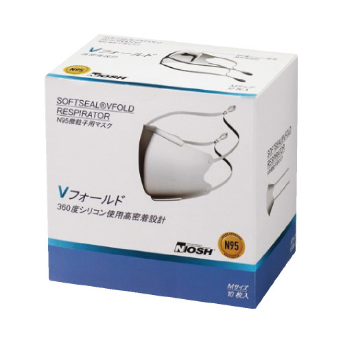 ＮＩＯＳＨ承認ＳＯＦＴＳＥＡＬＶフォールドＭ×１０画像