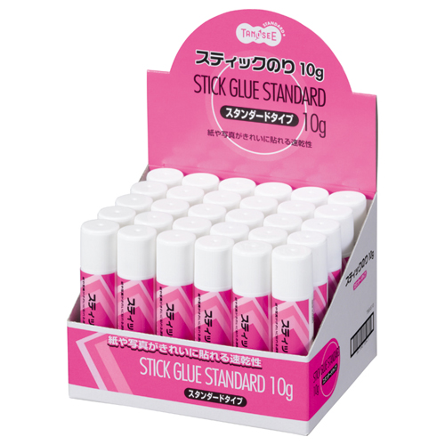 ｽﾃｨｯｸのり 10g 1ｾｯﾄ(30本)