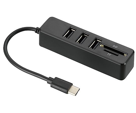 USB TypeCハブ（カードリーダー付）