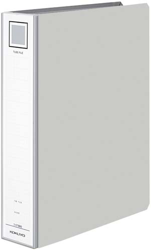 ガバットチューブ銀Ａ４縦背幅６５から９５ｍｍ３０冊画像