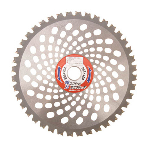 刈払機用ﾁｯﾌﾟｿｰ 強力ｺﾌﾞ付きｶﾙ刈ｯﾀ 230×36P 1枚画像