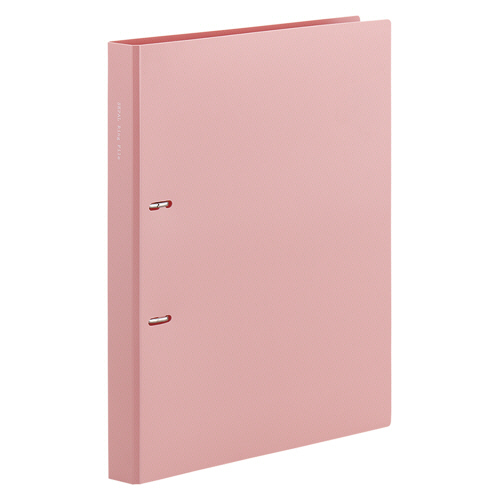 ｾﾊﾟﾙﾛｯｸﾘﾝｸﾞﾌｧｲﾙA4ﾀﾃ2穴 150枚 20mmとじ 背幅32mm ﾍﾟｰﾙﾋﾟﾝｸ 1ｾｯﾄ(10冊)画像