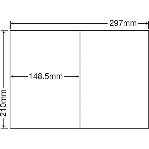 ナナコピー　マルチタイプ　Ａ４　２面　５００枚画像