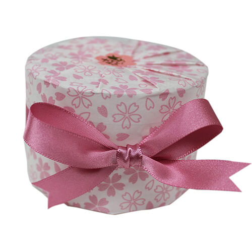 ギフトボックスのラッピングに！花柄の包装紙