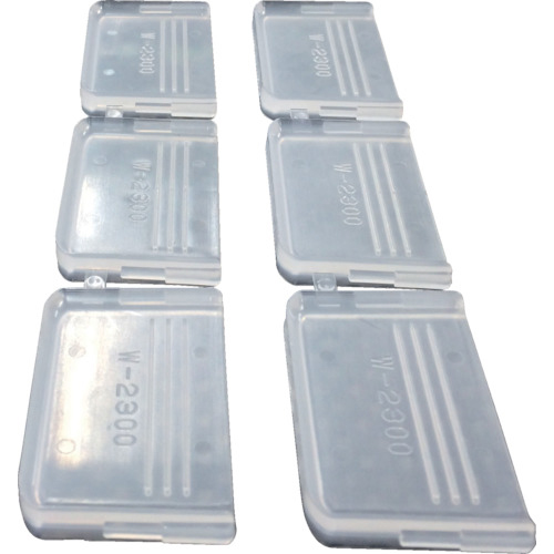 ｽｰﾊﾟｰﾋﾟｯﾁ5.5mmL/R 仕切板W-2300ｸﾘｱ 1ﾊﾟｯｸ(6枚)