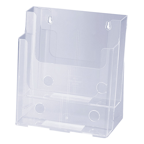 ｶﾀﾛｸﾞｽﾀﾝﾄﾞ A4 縦2段 外寸W235×H258×D125mm 1個