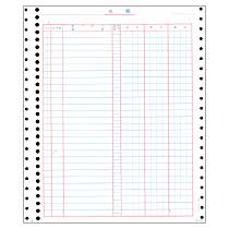 元帳(部門あり) 横236×縦280mm 連帳 1箱(2000枚)画像