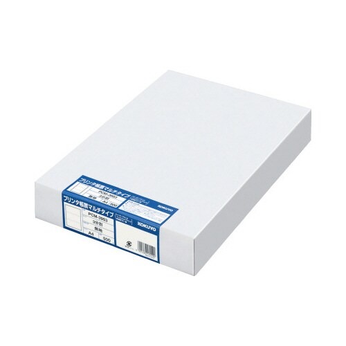 マルチプリンタ用紙Ａ４　３つ折　ＤＭ用　５００枚画像