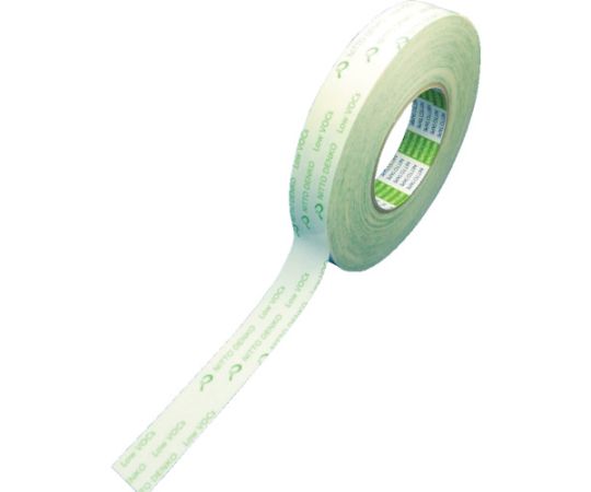 低VOC再はく離可能両面テープ No.5000E 25mm×20m ホワイト画像