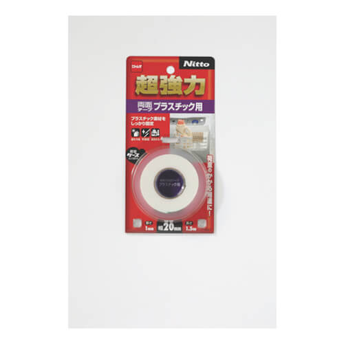 ニトムズ 超強力両面テーププラスチック用 20mm×1.5m T4561画像