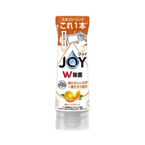 除菌ジョイコンパクトオレンジ　逆さボトル２９０ｍｌ画像