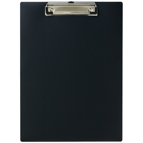 軽量ｸﾘｯﾌﾟﾎﾞｰﾄﾞ(抗菌) A4ﾀﾃ 黒 1枚画像