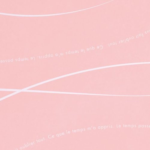 ウェーブ包装紙 ピンク-4(50枚) ヘッズ画像