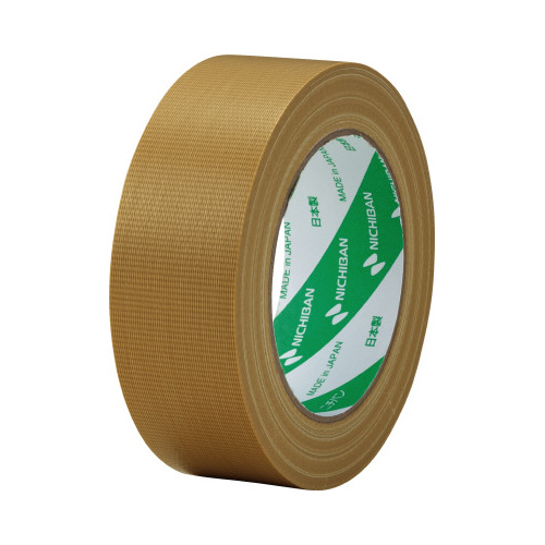 布テープ１２１Ｎ　黄土　３８ｍｍ　１２１Ｎ－３８画像