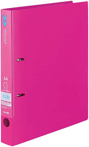 Ｄリングファイル＜Ｋ２＞背幅３６ｍｍピンク×１０画像