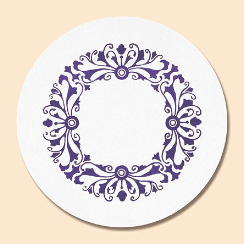 コースター９０丸 ＤＣＰ０．５ 紺 ※１４画像